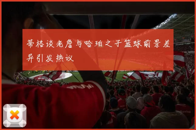 蒂格谈老詹与哈珀之子篮球前景差异引发热议